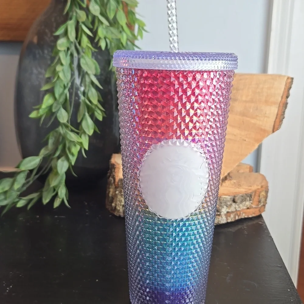 Starbucks Tumbler LOT-Tim Singleton 2023 Collection Item &2020 Rainbow Studded - Picture 3 of 17